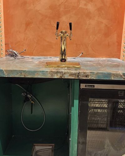 Draft beer system maintenance